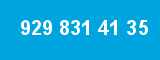 929 831 41 35